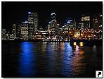 Ночной Сидней, Австралия.