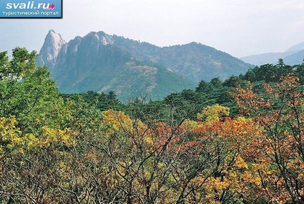 Национальный парк Сораксан (Seoraksan), Южная Корея.