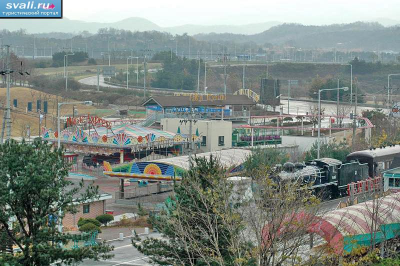 Демилитаризованная зона на границе с Северной Кореей, Южная Корея.