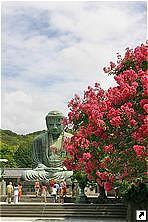 Бронзовая статуя Будды, Нара, остров Хонсю, Япония.