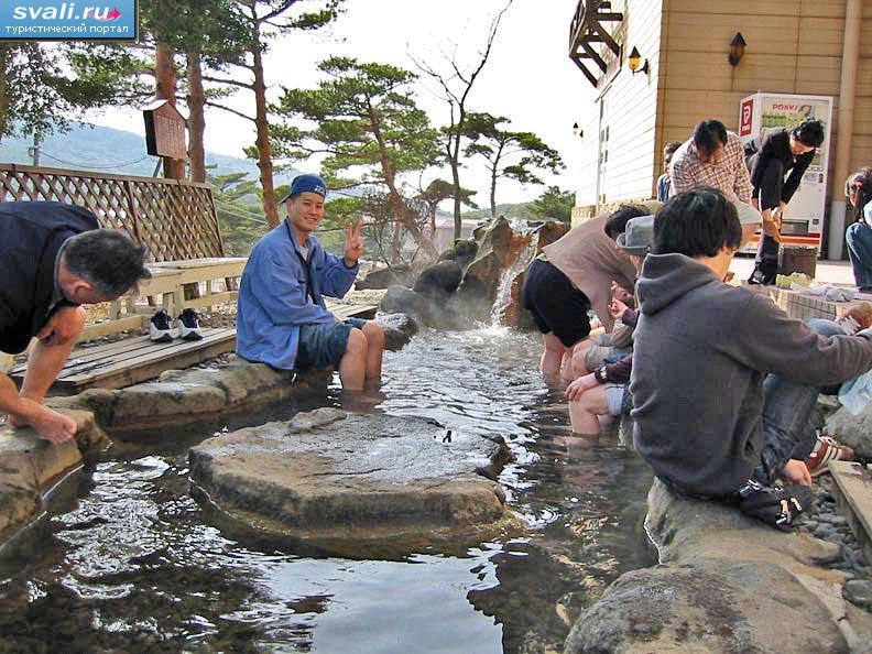 Горячие ичсточники (онсен), Япония.