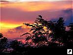 Закат, провинция Монтеверде, Коста-Рика.
