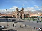 Площадь Армас (Plaza de Armas), Куско, Перу.