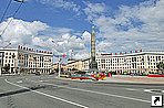 Площадь Победы, Минск, Белоруссия.