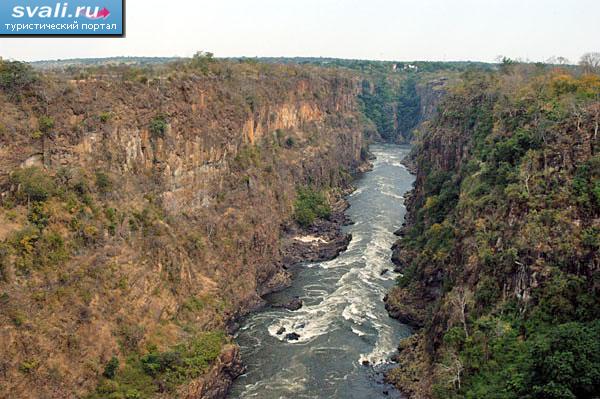 Река Замбези, Зимбабве.
