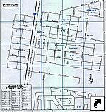 Карта-схема Мариентала (Mariental), Намибия (англ.)