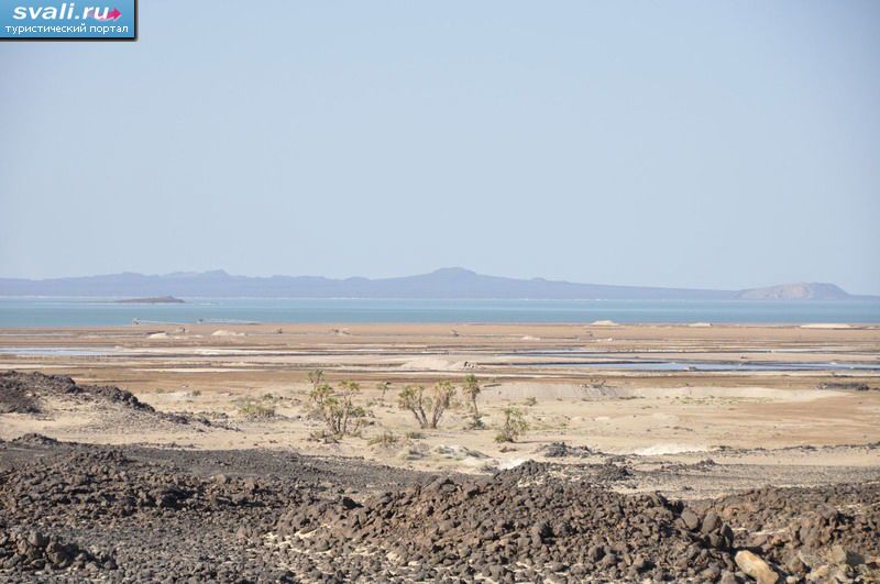 Солёное озеро, впадина Данакиль (Danakil Depression), Эфиопия.