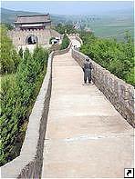 Великая Китайская стена в Шеньяне (Shenyang), провинции Ляонин (Liaoning), Китай.