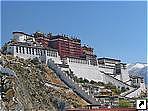 Дворец Потала (Potala), Лхаса, Тибет.