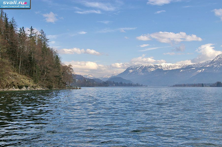 Озеро Вольфгангзее (Wolfgangsee), Зальцкаммергут, Австрия.