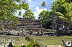 Руины древнего каменного города Нан-Мадол, остров Понпеи, Федеративные Штаты Микронезии