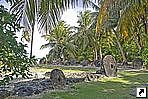 Каменные деньги, остров Яп, Федеративные Штаты Микронезии.