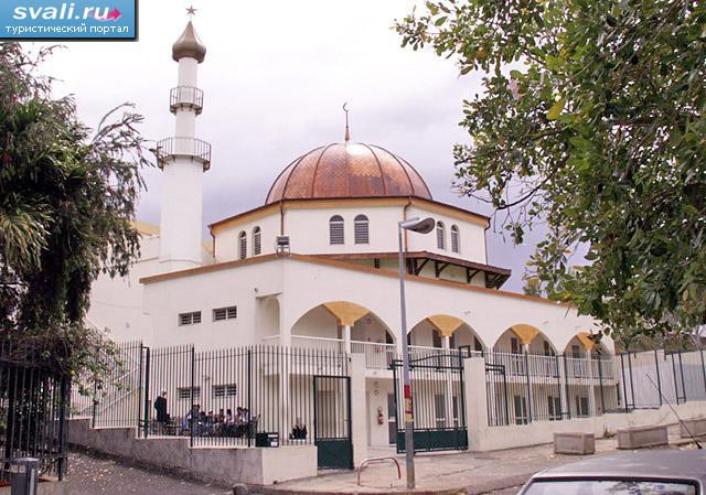 Мечеть в Сен-Дени, Реюньон, Франция.