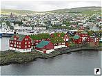 Торсхавн - столица Фарерских островов, Дания.