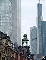 Франкфурт, финансовый центр Германии.