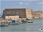 Форт в Ираклионе (Heraklion), остров Крит, Греция.