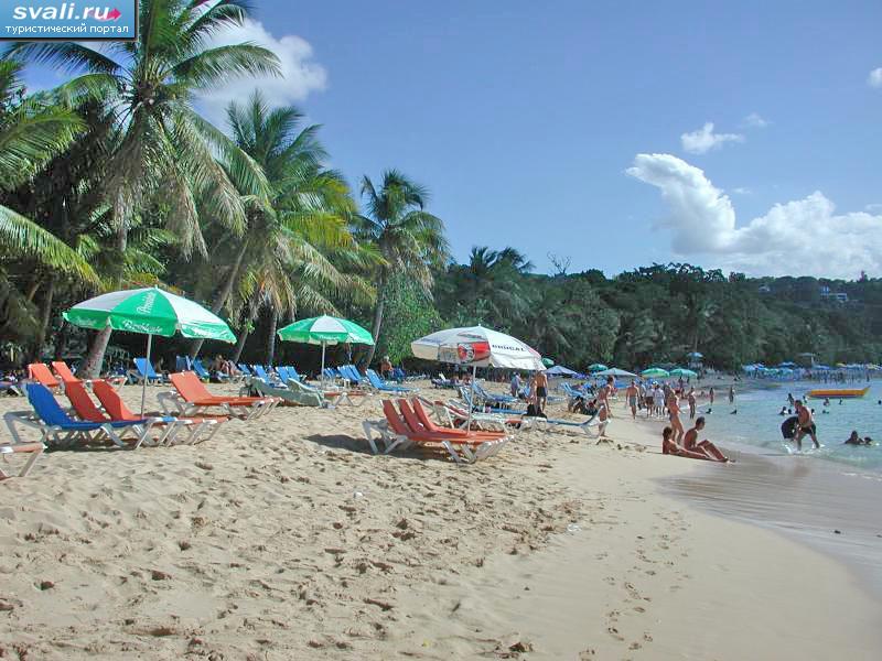 Доминиканская республика, пляж.