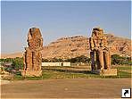Theban Necropolis, Коллосы Мемнон, Египет.