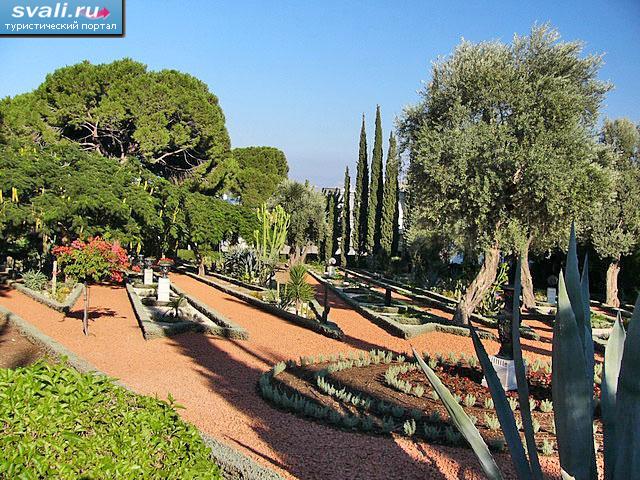 Бахайские сады, Хайфа, Израиль.