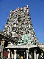 Храм богини Менакши в городе Мадурай, Индия.