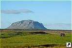 Самый известный вулкан Исландии - Гекла.