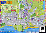 Подробная карта муниципалитета Ллорет де Мар (исп. Lloret de Mar), провинция Херона, Испания (англ.)