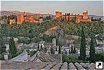 Крепость Альгамбра (Alhambra), Гранада, Испания.