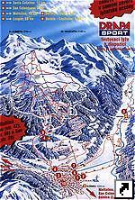 Схема горнолыжного курорта Бормио, Италия (итал.)