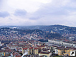 Вид Турина со смотровой площадки Моле-Антонеллиана