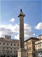 Колонна Марка Аврелия, Рим, Италия.
