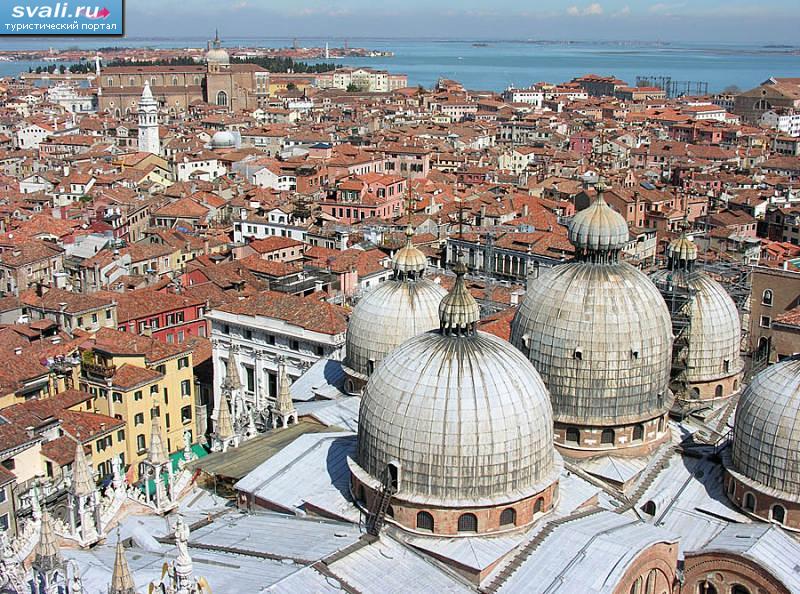 Вид с собора Святого Марка, Венеция, Италия.