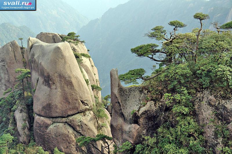 Гора Саньциншань (Sanqingshan), провинция Цзянси (Jiangxi), Китай.