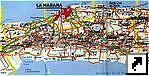 Карта провинции Гавана (La Habana), Куба.