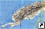 Карта повинции Пинар-дель-Рио (Pinar del Rio), Куба.