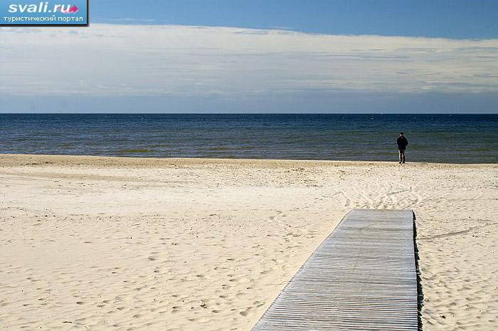 Пляжи Юрмалы, Латвия.