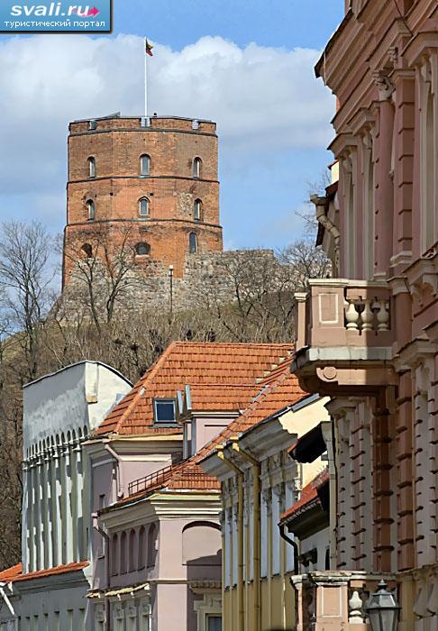 Замок Башня Гедимина, Вильнюс, Литва.
