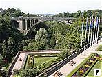 Мост Адольфа в Люксембурге, Люксембург.