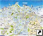 Марокко. Карта города Касабланка (франц.)