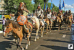 Ежегодный праздник Наадам, Монголия.