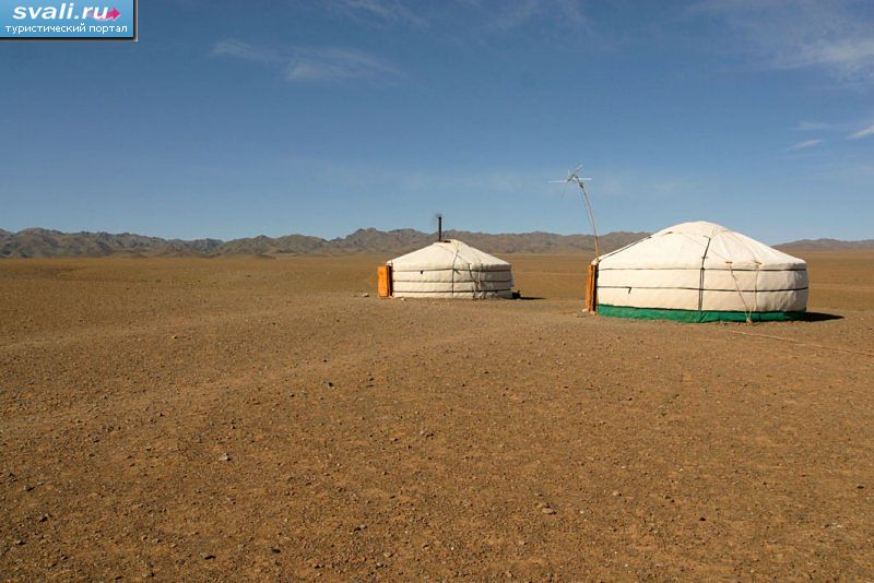 Пустыня Гоби, Монголия.