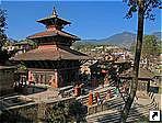 Монастырь Гокама Махадев, долина Катманду, Непал.