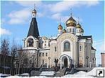 Свято-Троицкий храм, Мирный, Якутия, Россия.