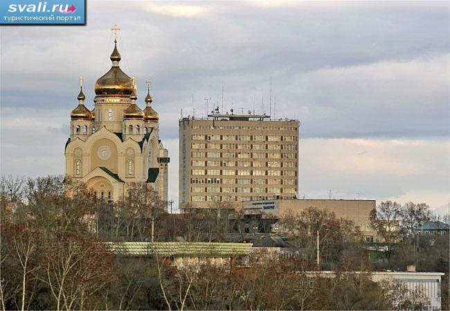 Спасо-Преображенский кафедральный собор, Хабаровск, Россия.