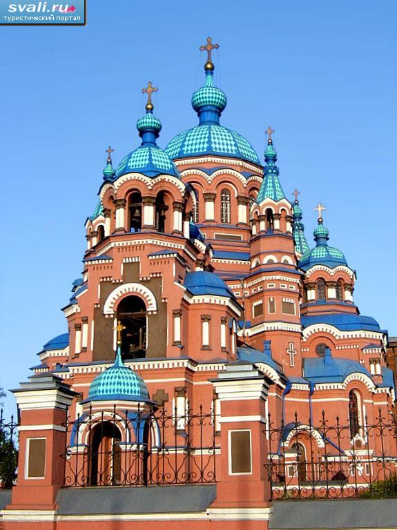 Казанская церковь, Иркутск, Россия.