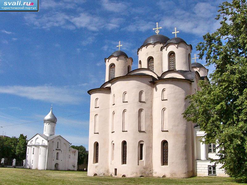 Никольский собор на Ярославовом дворище, Великий Новгород, Россия.