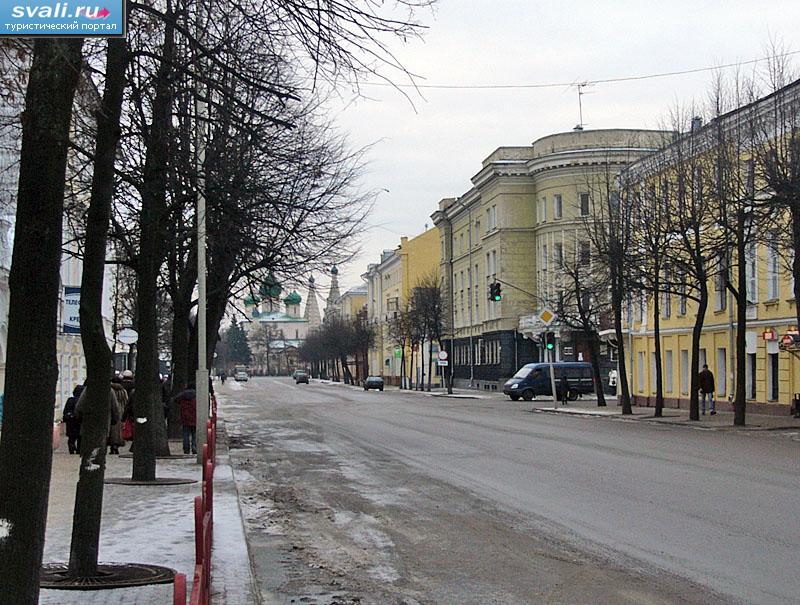 Советская улица, Ярославль, Россия.