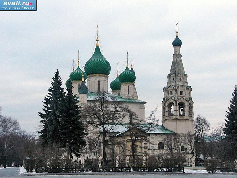 Церковь Ильи Пророка, Ярославль, Россия.