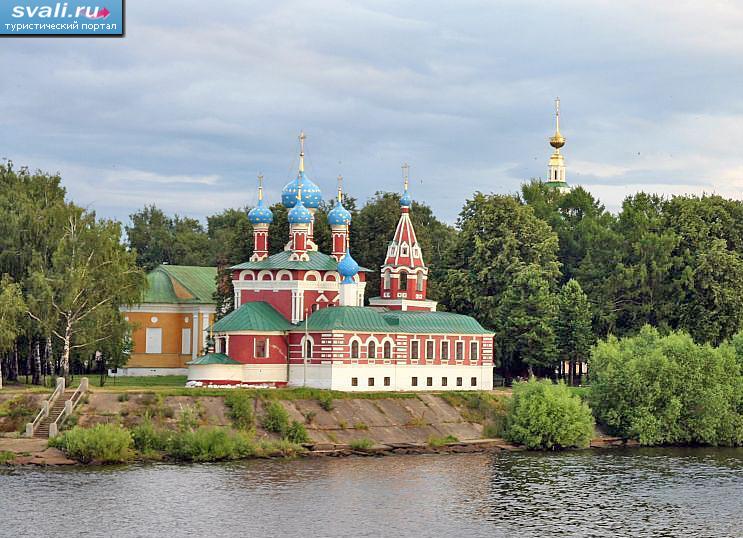 Церковь царевича Димитрия на крови , Углич, Россия.