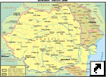 Карта Румынии (рум.)