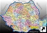 Подробная карта Румынии (рум.) 
